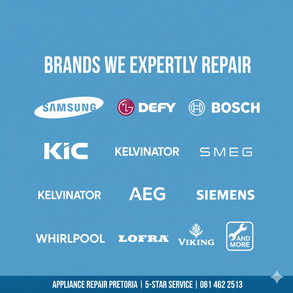 Fridge Brands We Repair - Appliance Repair Pretoria