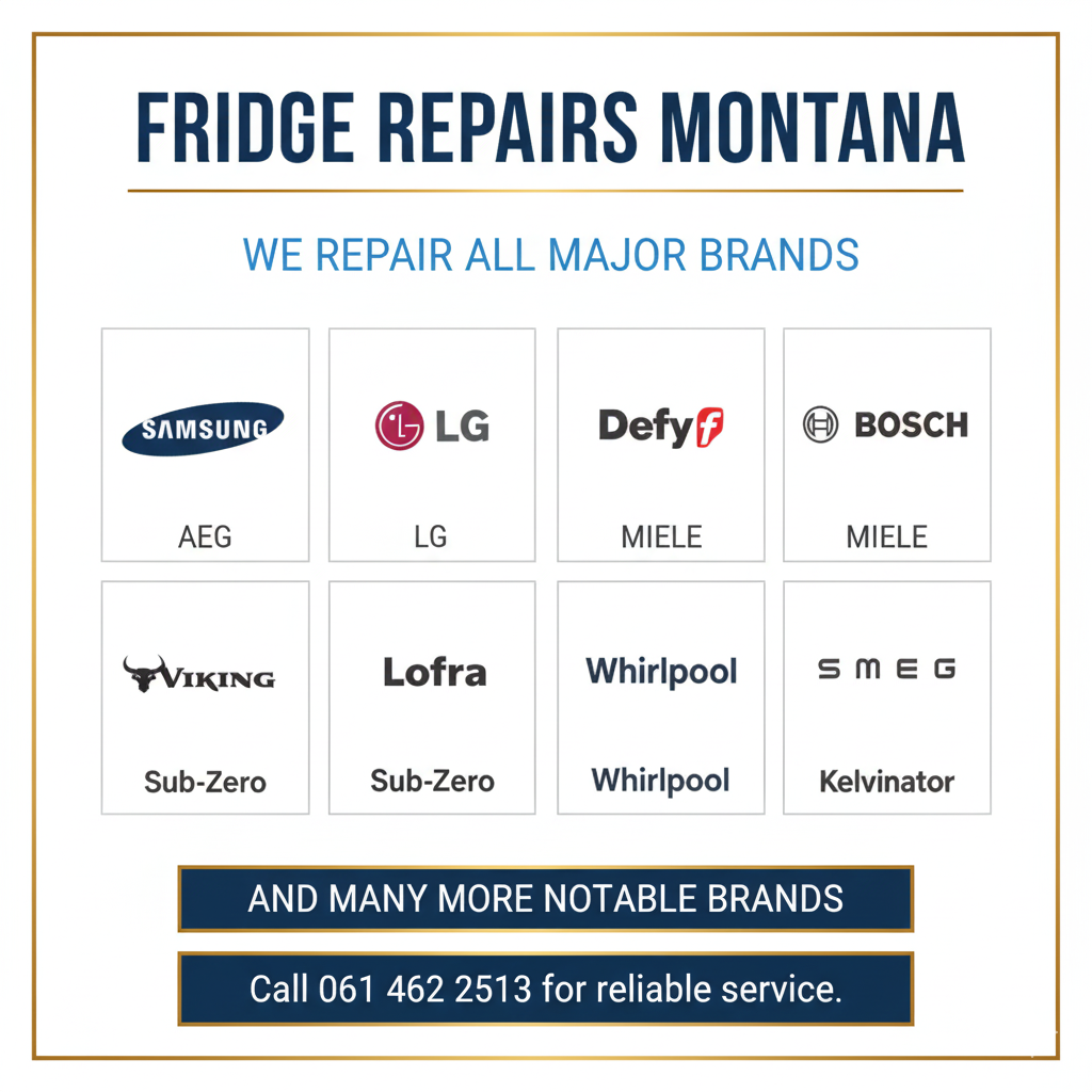 Fridge Repairs in Montana Various brands of makes of fridges