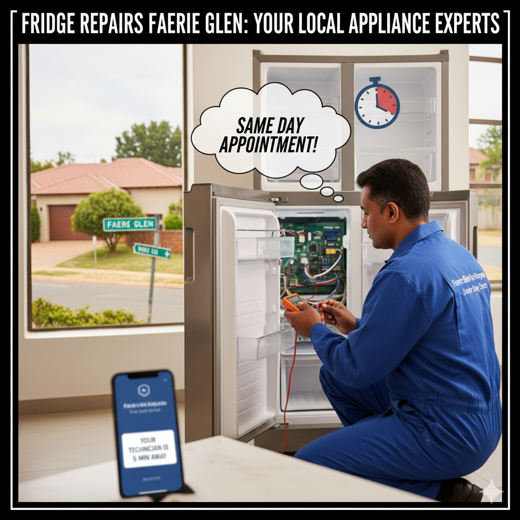 Appliance Repair Pretoria Technicians in Faerie Glen conducting Repairs