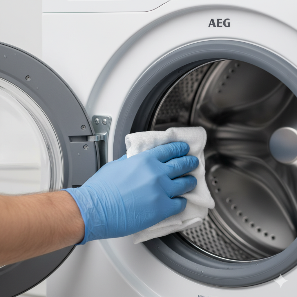 How to Clean A Door seal Of Your AEG Washing Machine