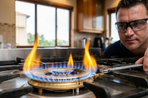 Falcon Gas stove Burner service